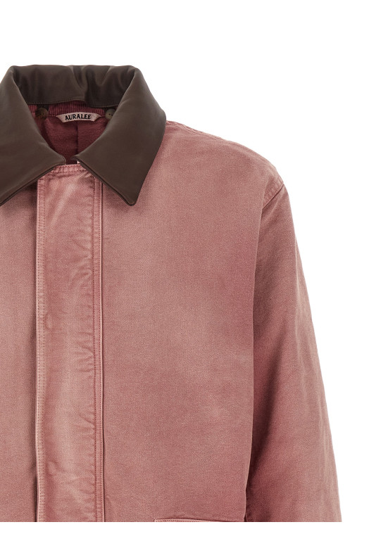 Куртка со съемным воротником Розовый A25AB01CDFADEDBURGUNDY