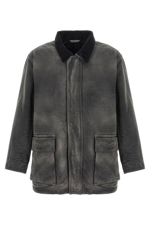 Куртка со съемным воротником Черная A25AB01CDFADEDBLACK