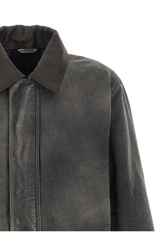 Куртка со съемным воротником Черная A25AB01CDFADEDBLACK