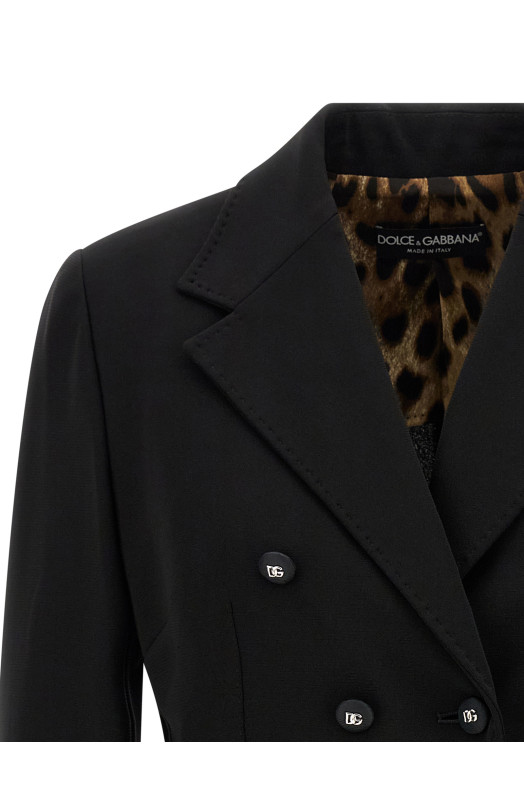 DOLCE & GABBANA 'Turlington - коллекция DNA' блейзер Black F27AATFUGN7N0000
