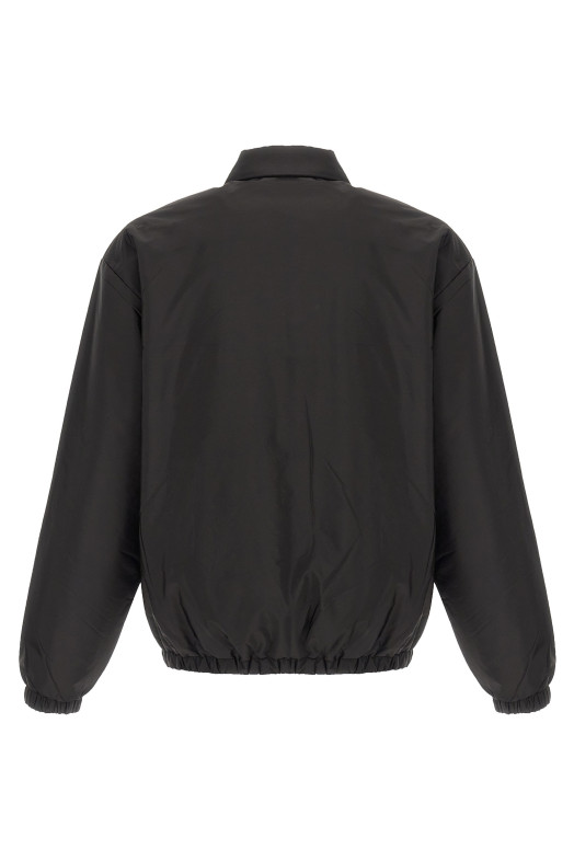 Куртка из нейлона Черная PRADA SGD087SOOO1WQ9F0002