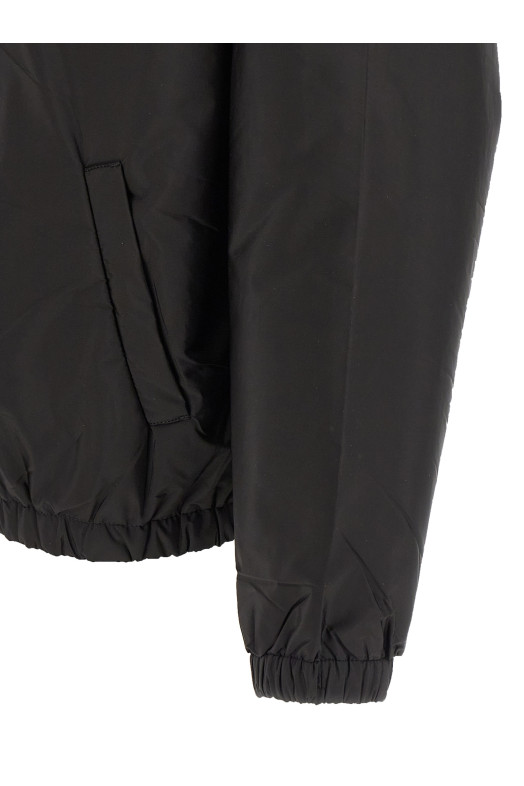 Куртка из нейлона Черная PRADA SGD087SOOO1WQ9F0002