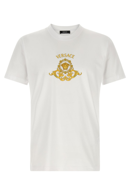 'Hall of Heroes Crest' T-shirt White