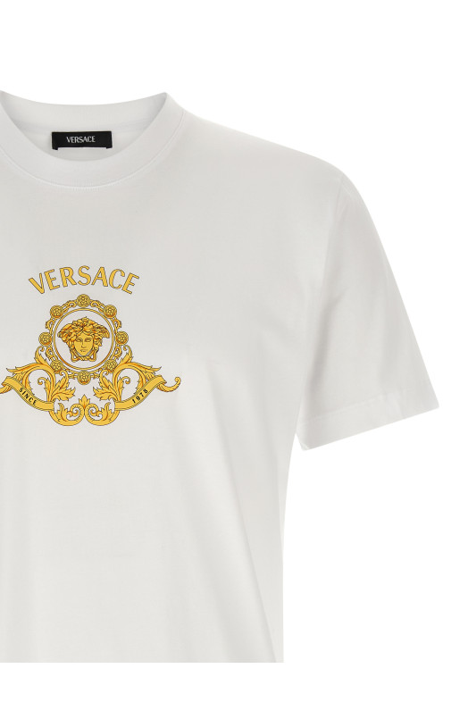 'Hall of Heroes Crest' T-shirt White