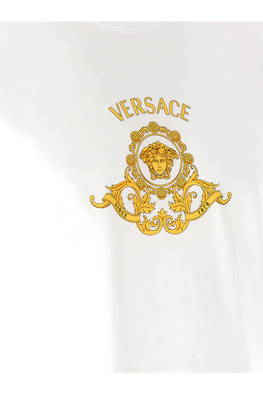 'Hall of Heroes Crest' T-shirt White