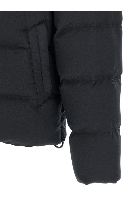 '4100100 Twill Wool-Tc Ghost Piece' down jacket Blue