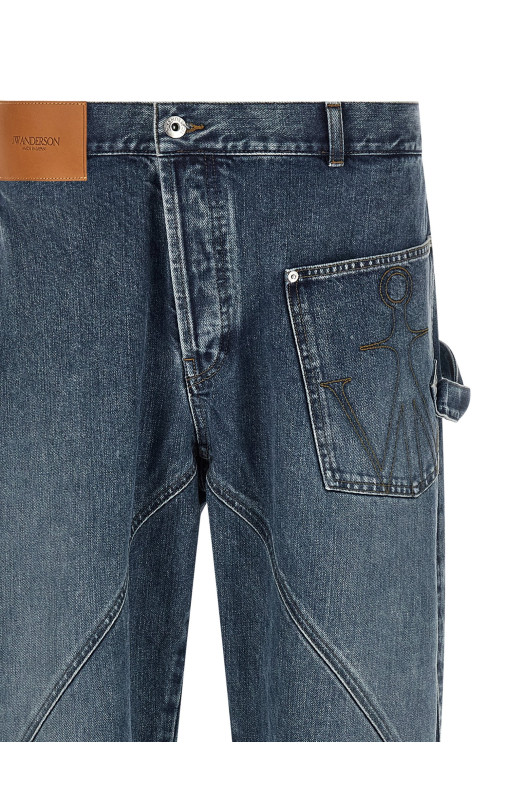 'Twisted Workwear' jeans Blue