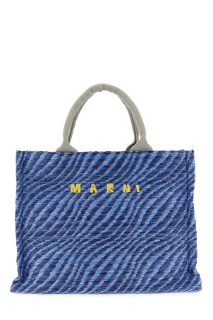 Рафийная сумочка Blue MARNI SHMP0077U7P984100B48