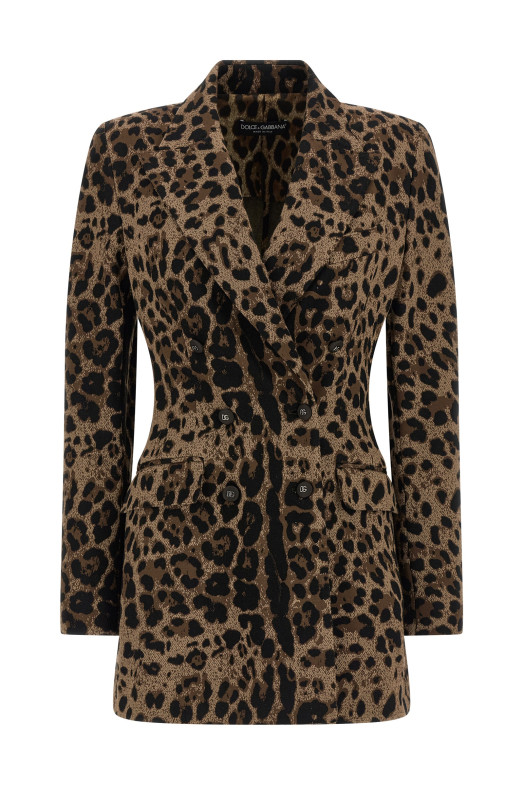 DOLCE & GABBANA 'Turlington - коллекция Cammello' блейзер Brown F29QMTFJGASS8350