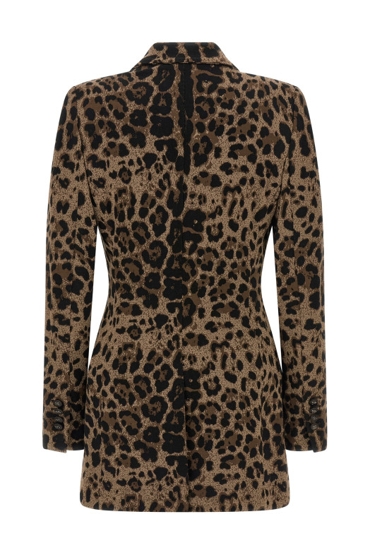 DOLCE & GABBANA 'Turlington - коллекция Cammello' блейзер Brown F29QMTFJGASS8350