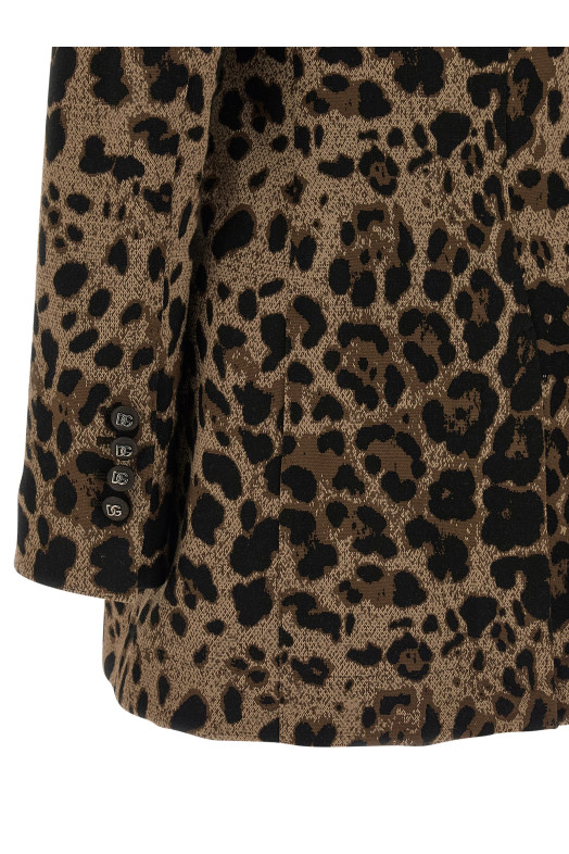 DOLCE & GABBANA 'Turlington - коллекция Cammello' блейзер Brown F29QMTFJGASS8350