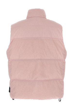 'Crinkle Reps NY' vest Pink