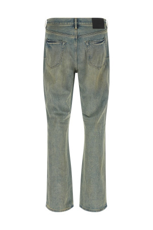 'P026 Dirty Fade Rip Boot' jeans BLUE