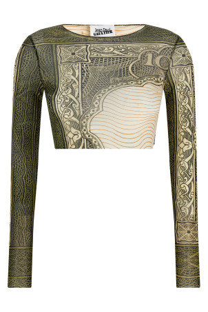 'Re-edition - The Green Cartouche' top Multicolor