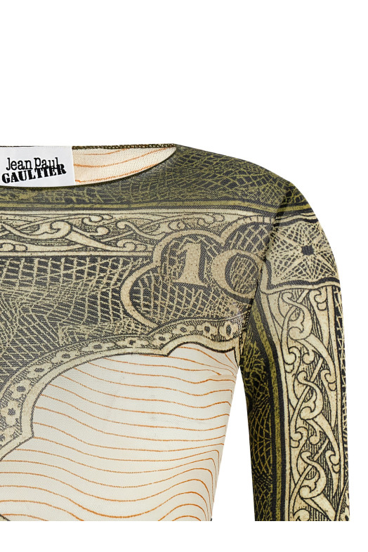 'Re-edition - The Green Cartouche' top Multicolor