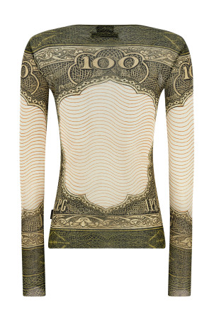 'Re-edition - The Green Cartouche' top Multicolor