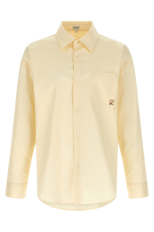 'Anagram' shirt Beige