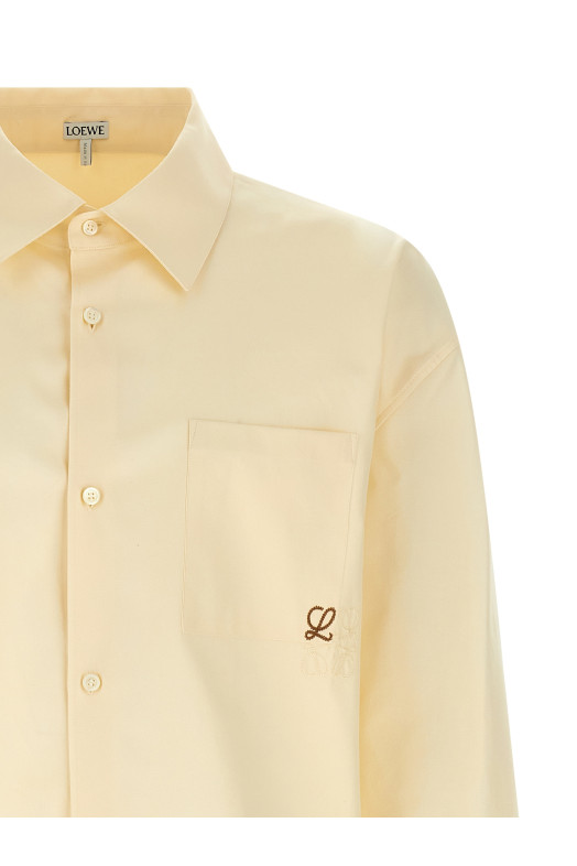 'Anagram' shirt Beige