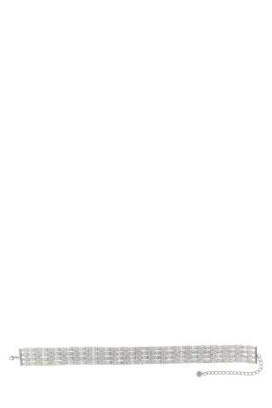 'Silver Crystal' necklace Silver