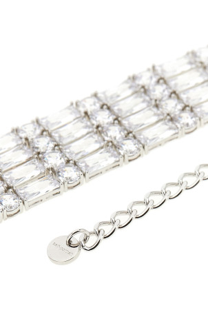 'Silver Crystal' necklace Silver