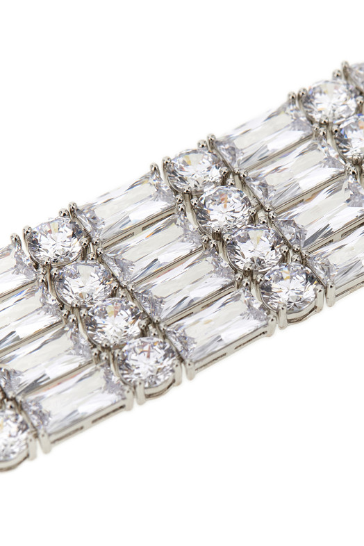 'Silver Crystal' necklace Silver