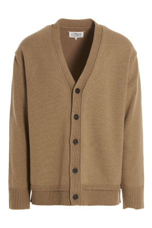 Wool cardigan Beige