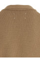 Шерстяной кардиган Бежевый MAISON MARGIELA SI1GP0003S18064106F