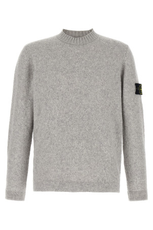 Bouclé wool sweater Gray