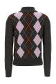 'Grey Argyle Lightweight' sweater Gray