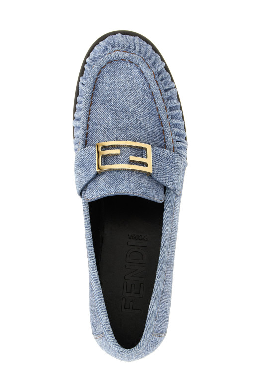 'Baguette' loafers BLUE