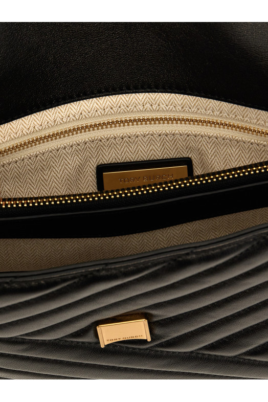 Сумка через плече «Kira Chevron Convertible» Чорна 90446001