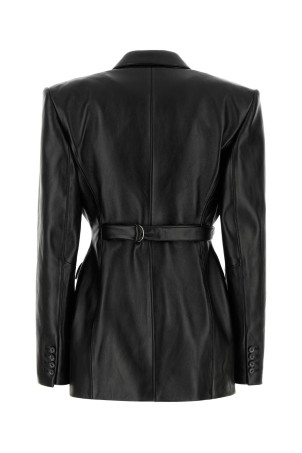 Black leather blazer Black MAGDA BUTRYM (101721)