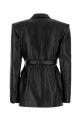 Black leather blazer Black MAGDA BUTRYM (101721)