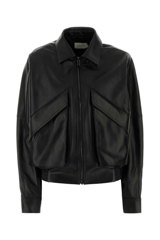 Black leather jacket Black MAGDA BUTRYM (170925)