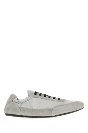 Grey Re-Nylon and suede Collapse sneakers PRADA (1E959NF005D7C)