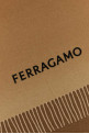 Brown cashmere scarf SALVATORE FERRAGAMO (320796770202)