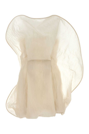 Ivory wool blend mini dress Beige MAGDA BUTRYM (400525)