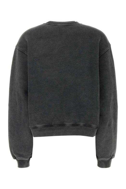 Dark grey cotton sweatshirt T BY ALEXANDER WANG (4CC4241513)