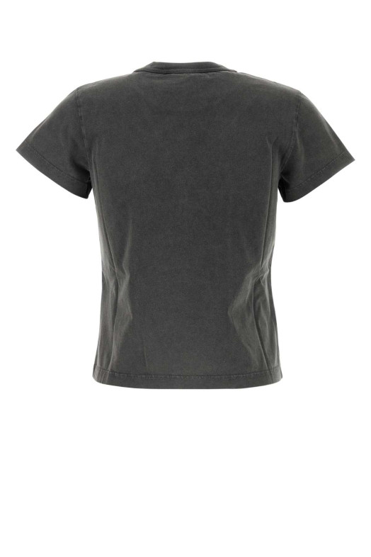 Dark grey cotton t-shirt T BY ALEXANDER WANG (4CC4241514)
