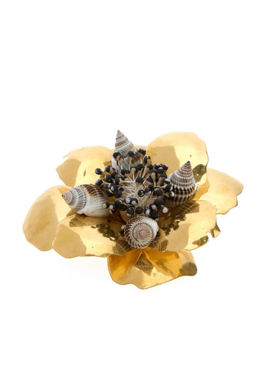 BROOCH - BIG | JARDIN AQU VALENTINO GARAVANI (7W0J0BA3QPZ)