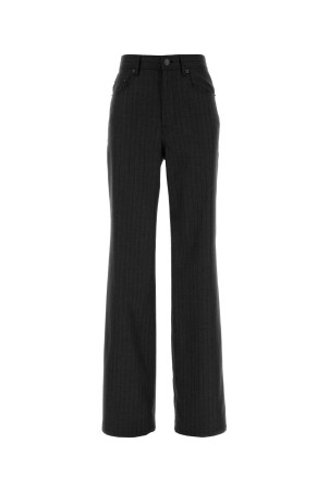 Embroidered wool palazzo pant BALENCIAGA (850689TPT05)