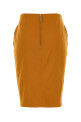 Спідниця з еластичної віскозної суміші пастельно-оранжевого кольору SAINT LAURENT (852654Y5J19)