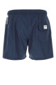 Navy blue polyester swimming shorts FEDELI (8UE00320)