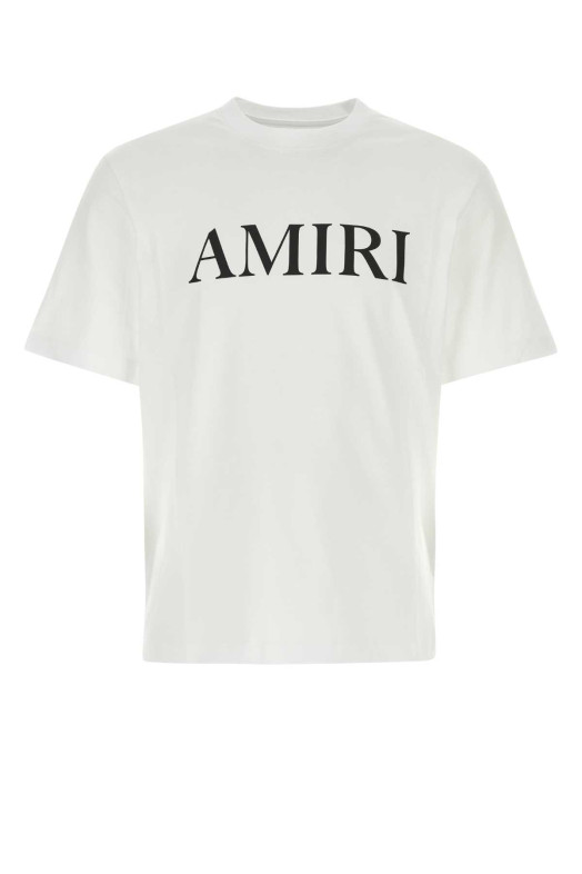 Белая хлопковая футболка White AMIRI (AMJYTE1073)