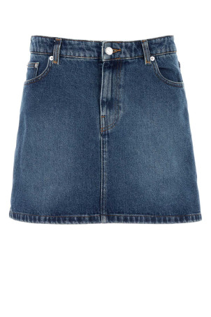 Denim Moss mini skirt A.P.C. (COHJLF06374)