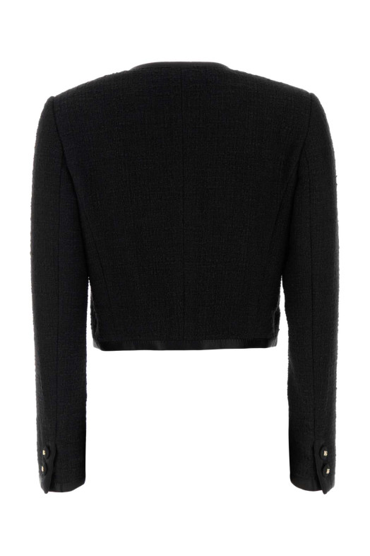 Black boucle blazer Black DOLCE & GABBANA (F27GOTGDDBZ)