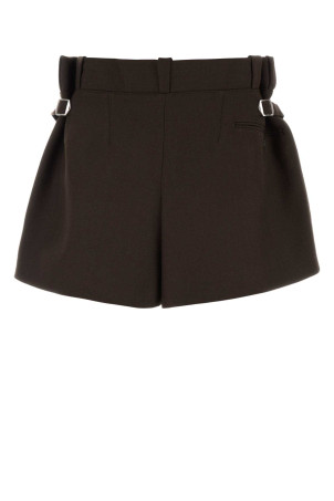 Brown wool shorts PRADA (P273JGSOOO17YU)