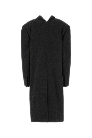 Slate wool coat PRADA (P674SYSOOO18OY)