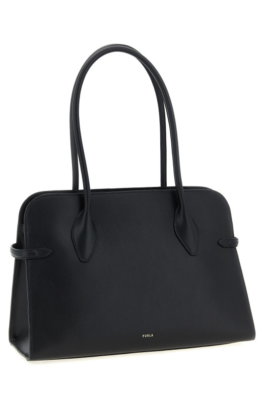 'Furla Goccia Dome L' shoulder bag Black