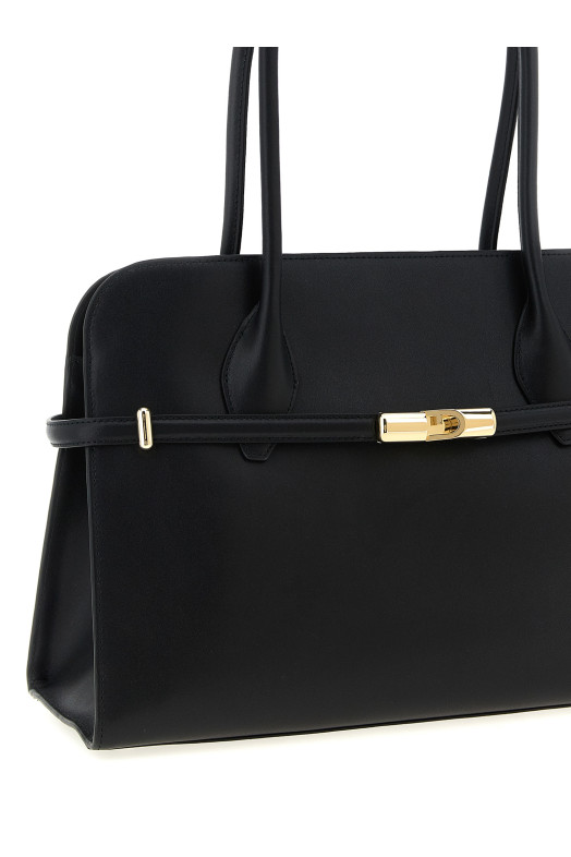 'Furla Goccia Dome L' shoulder bag Black